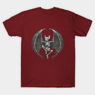 Vampire Bat Skeleton T-Shirt